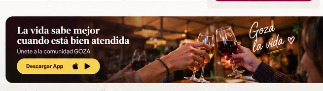 La vida sabe mejor cuando está bien atendida